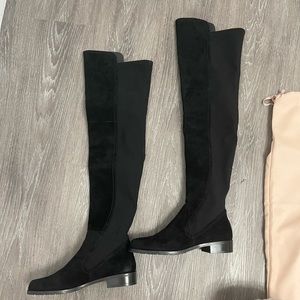 Stuart Weitzman Langdon Suede Over The Knee Boot